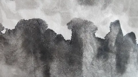 A black and white image of a piece of paper