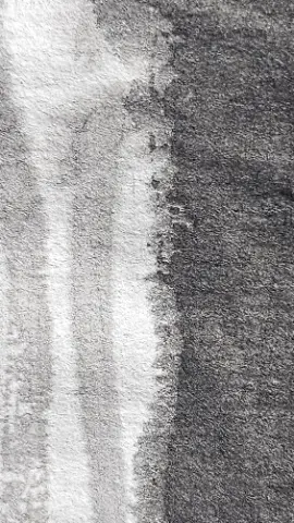 A black and white photo of a dirty cloth
