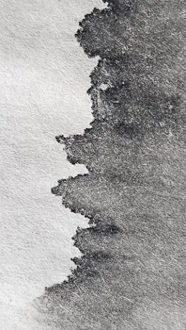 A black and white photo of a piece of paper