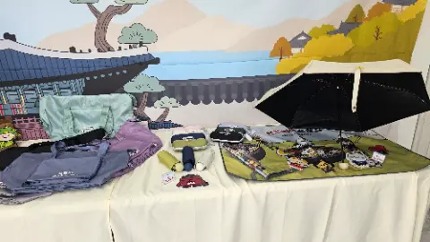 A table with a variety of items on it