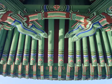 Dancheong (a type of traditional Korean painting)